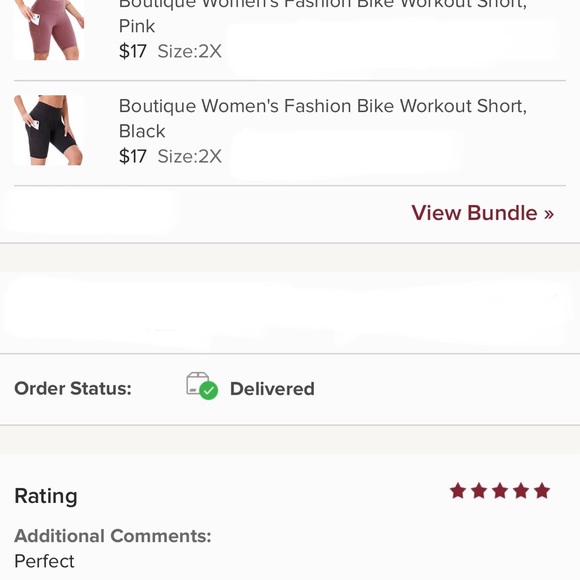 Boutique Women's Fashion Bike Workout Short, Pink - Picture 6 of 11